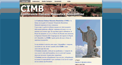 Desktop Screenshot of benedettineitaliane.org